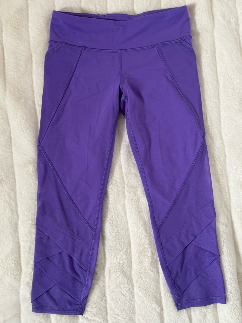 Ivivva Girls Purple Athletic Leggings